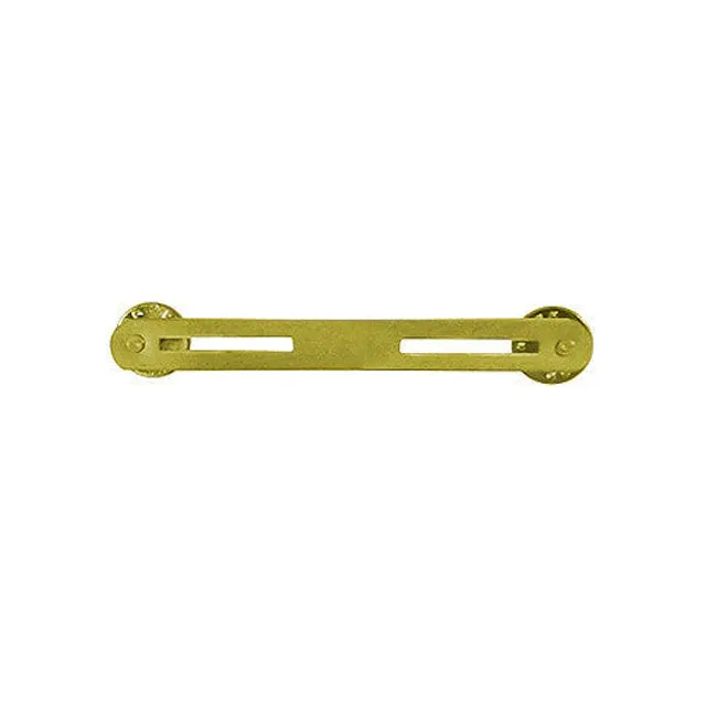 2 Ribbon/Medal Mounting Bar Rack, Brass