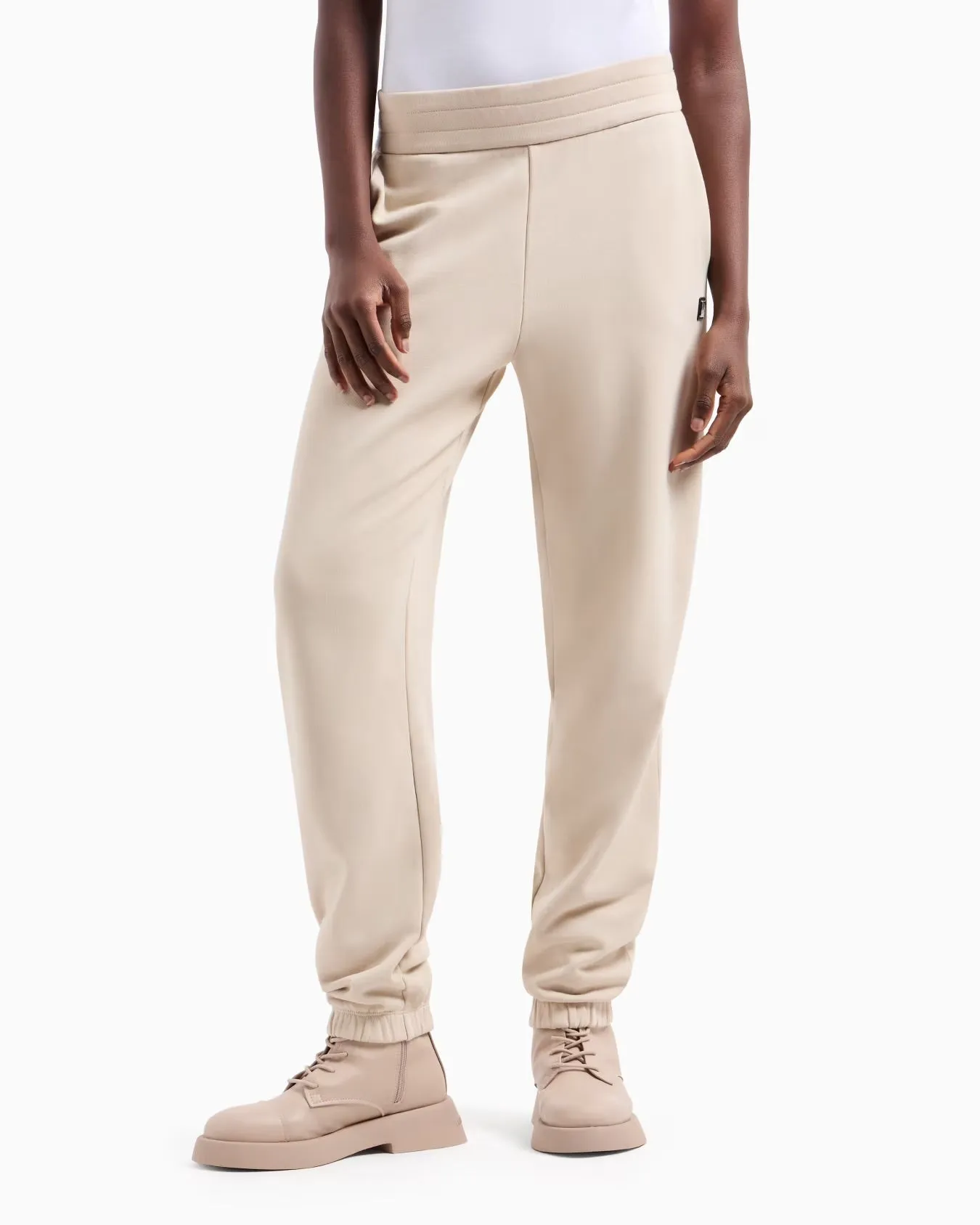 Armani ASV Organic Cotton Blend Jogger Pants