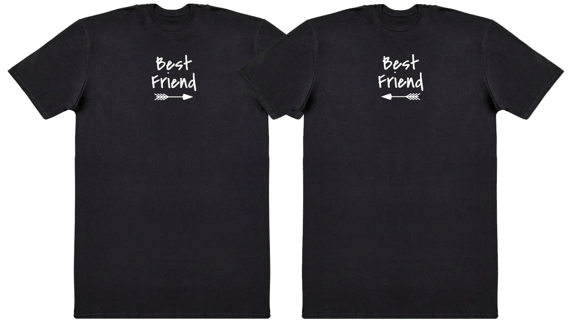Best Friend Arrows Matching Set - Kids Oversized Comfy & Extra Comfy T-Shirt