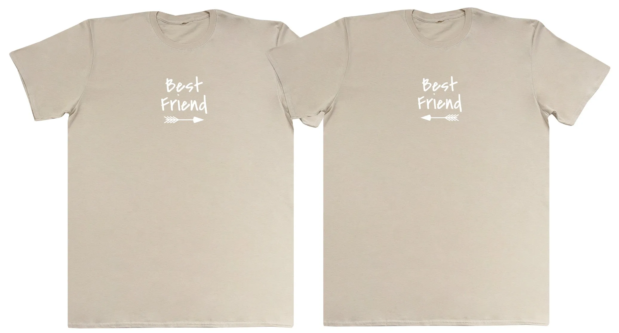 Best Friend Arrows Matching Set - Kids Oversized Comfy & Extra Comfy T-Shirt