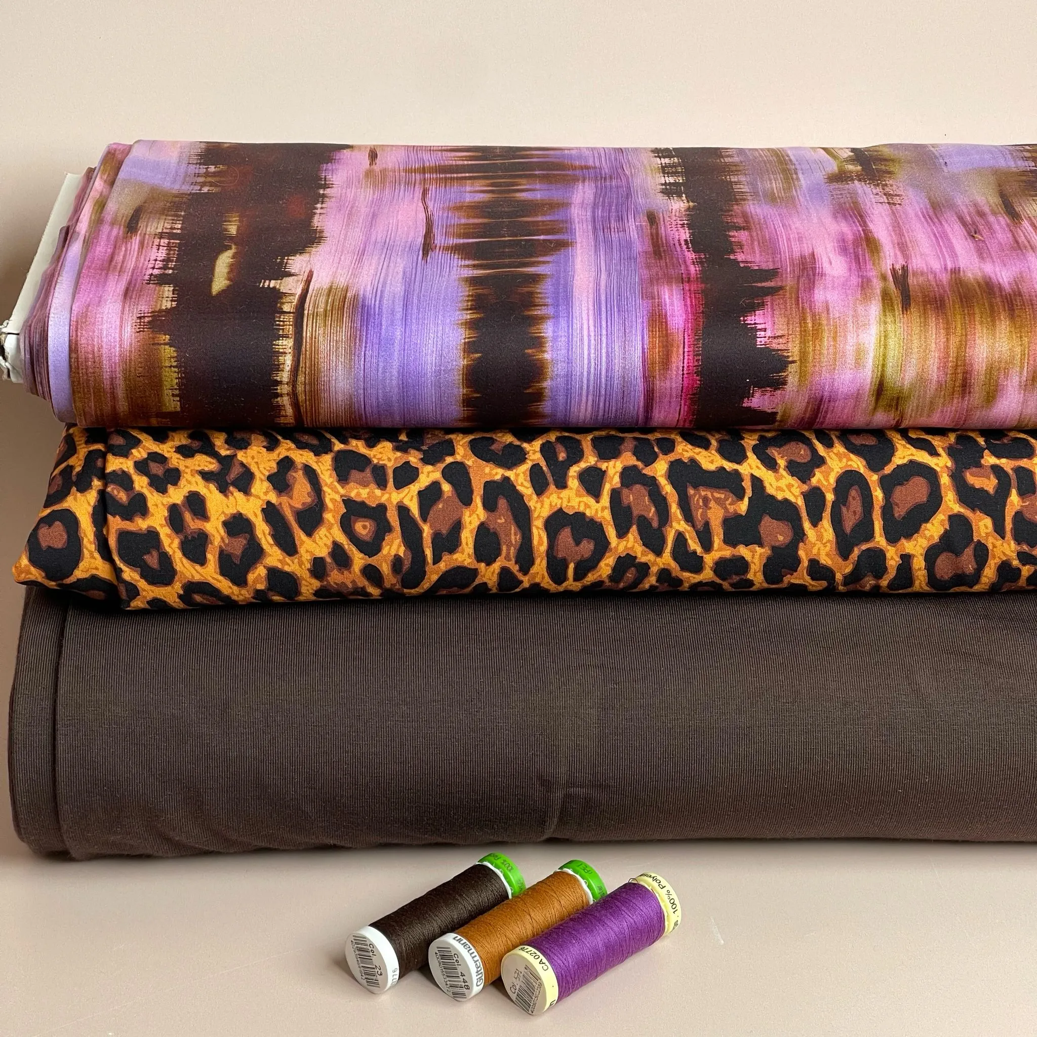 Classic Leopard LENZING™ ECOVERO™ Viscose Fabric
