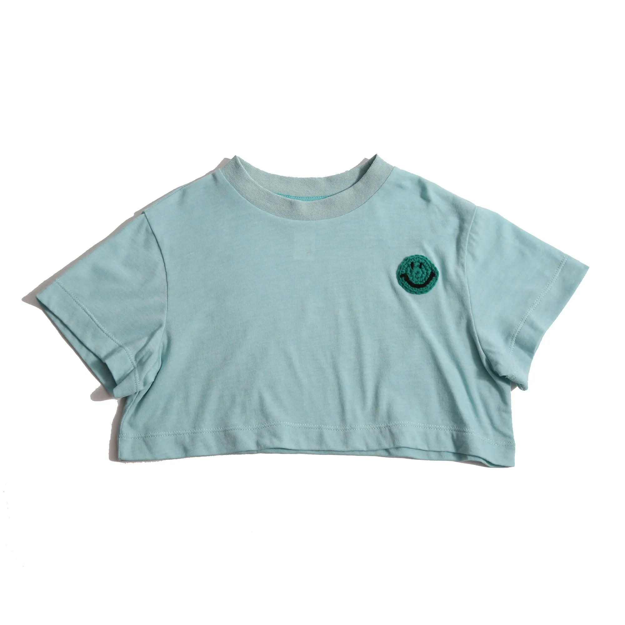 CLASSIC SMILEY CROPPED TEE