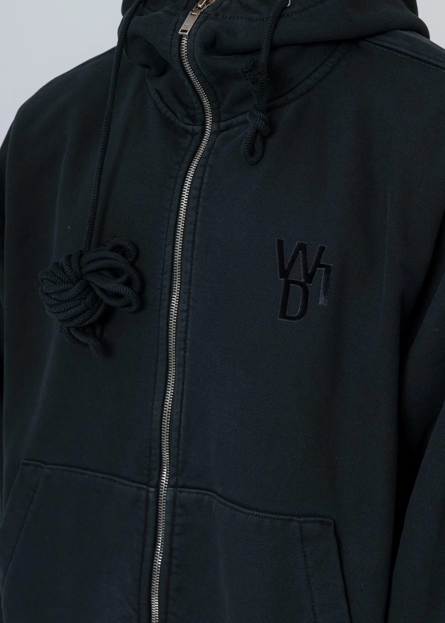 Dark Green Glow In The Dark Teddy Zip-Up Hoodie