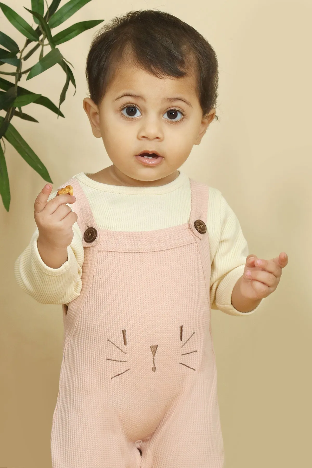 Embroidered Bunny Jumper & Bodysuit 2pc Set
