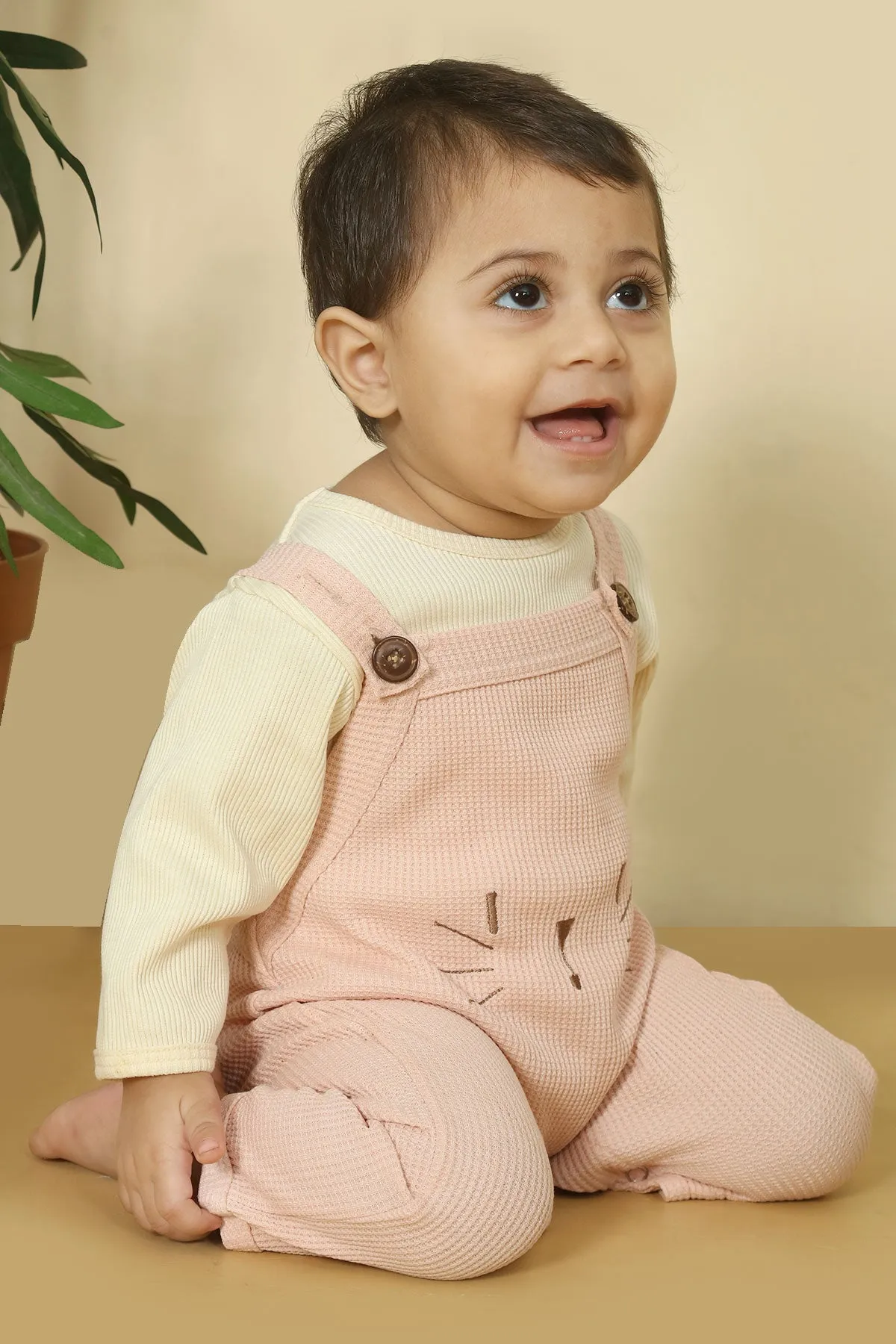Embroidered Bunny Jumper & Bodysuit 2pc Set