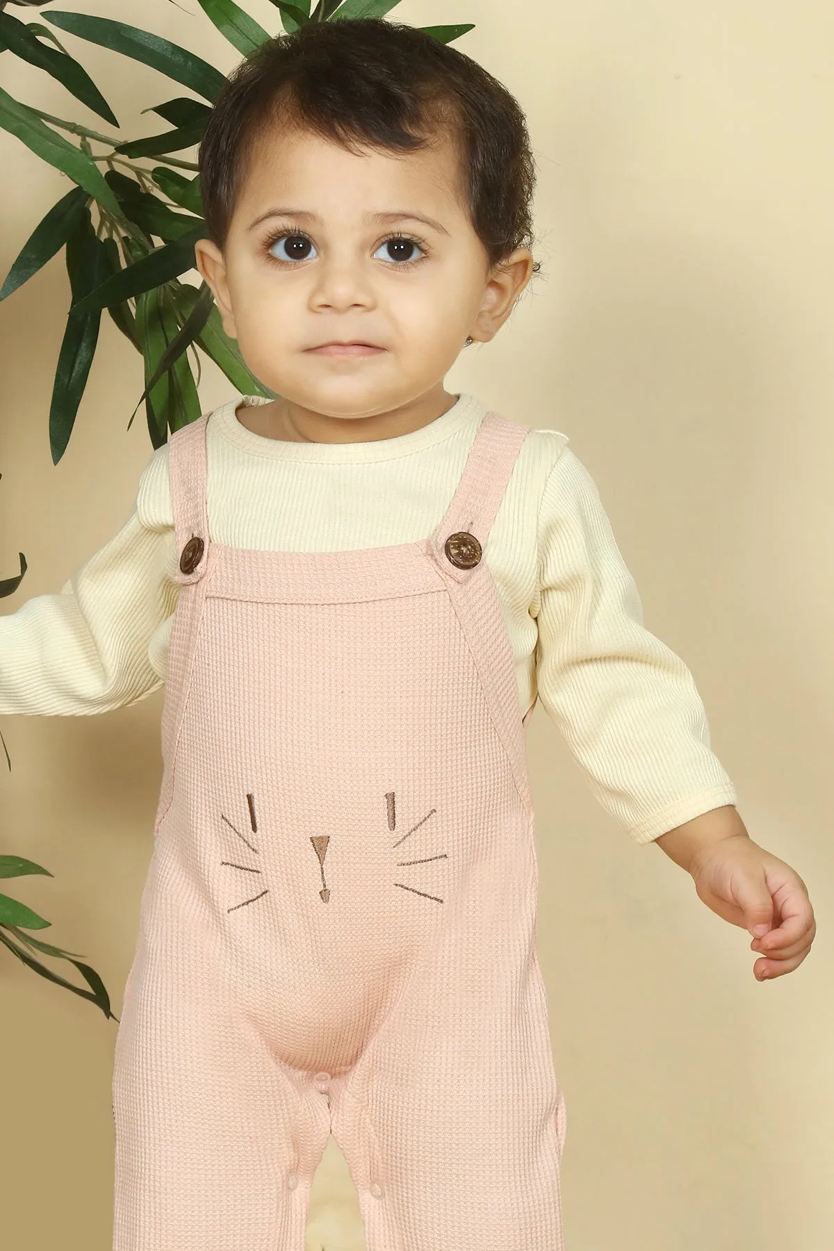 Embroidered Bunny Jumper & Bodysuit 2pc Set