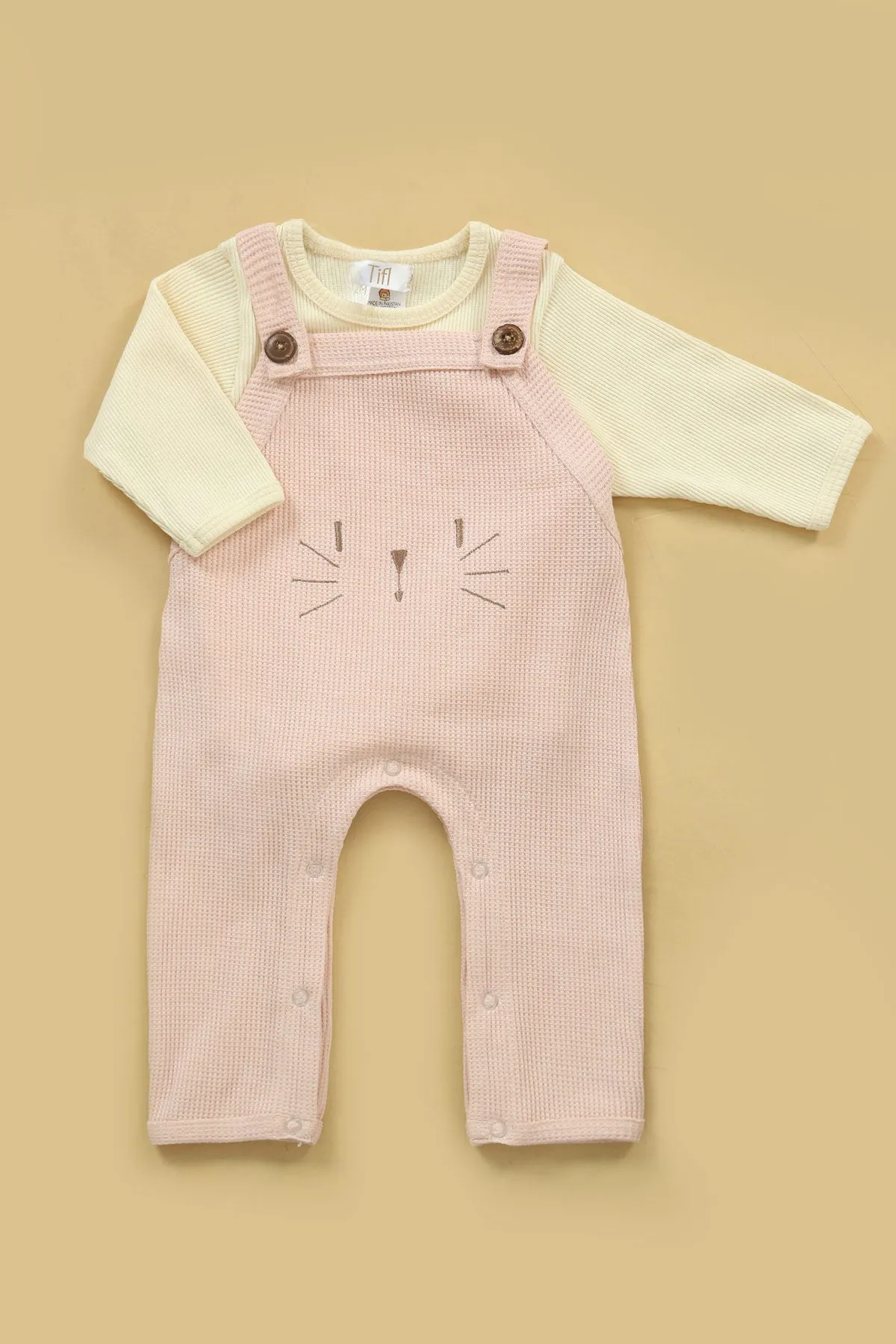 Embroidered Bunny Jumper & Bodysuit 2pc Set