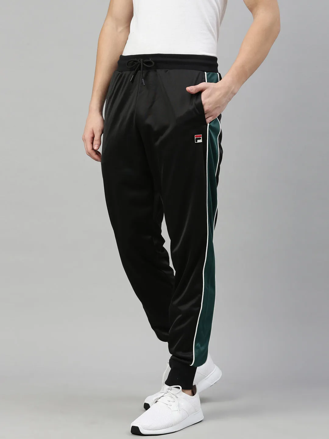 Fila Black Elijah Men's Cuffed Jogger