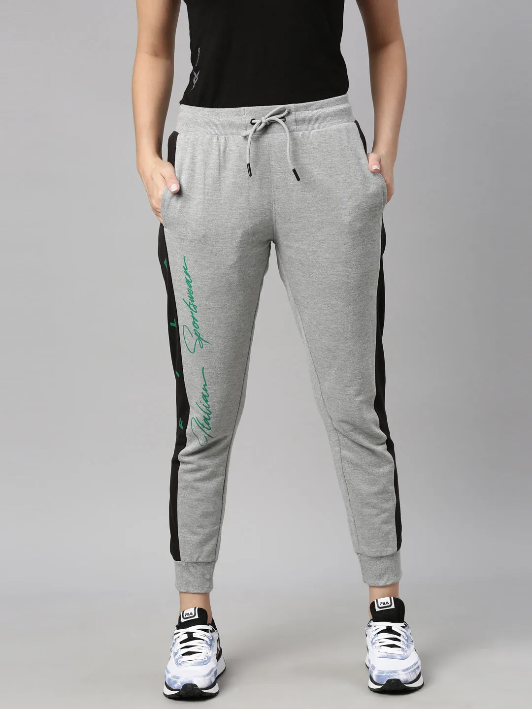 Fila Red Lilato BTM Women's Cuffed Jogger
