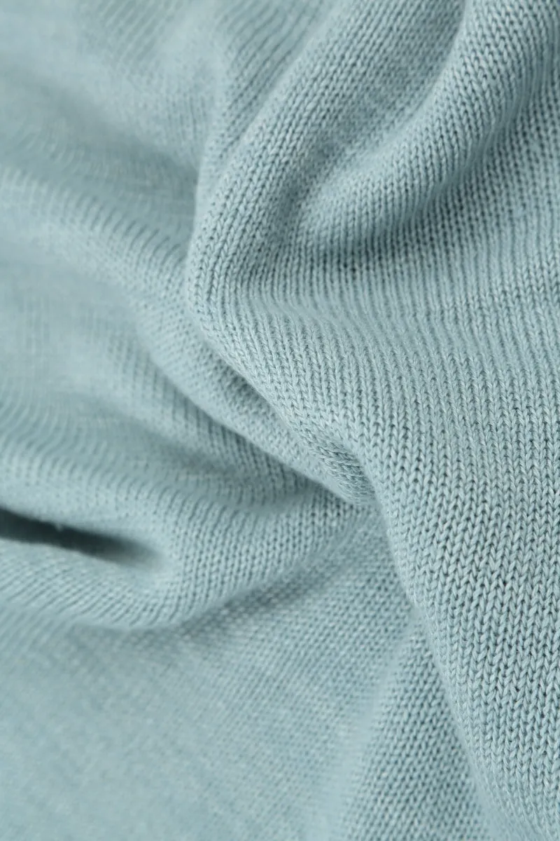 Flared Paint Charm Linen Cardigan