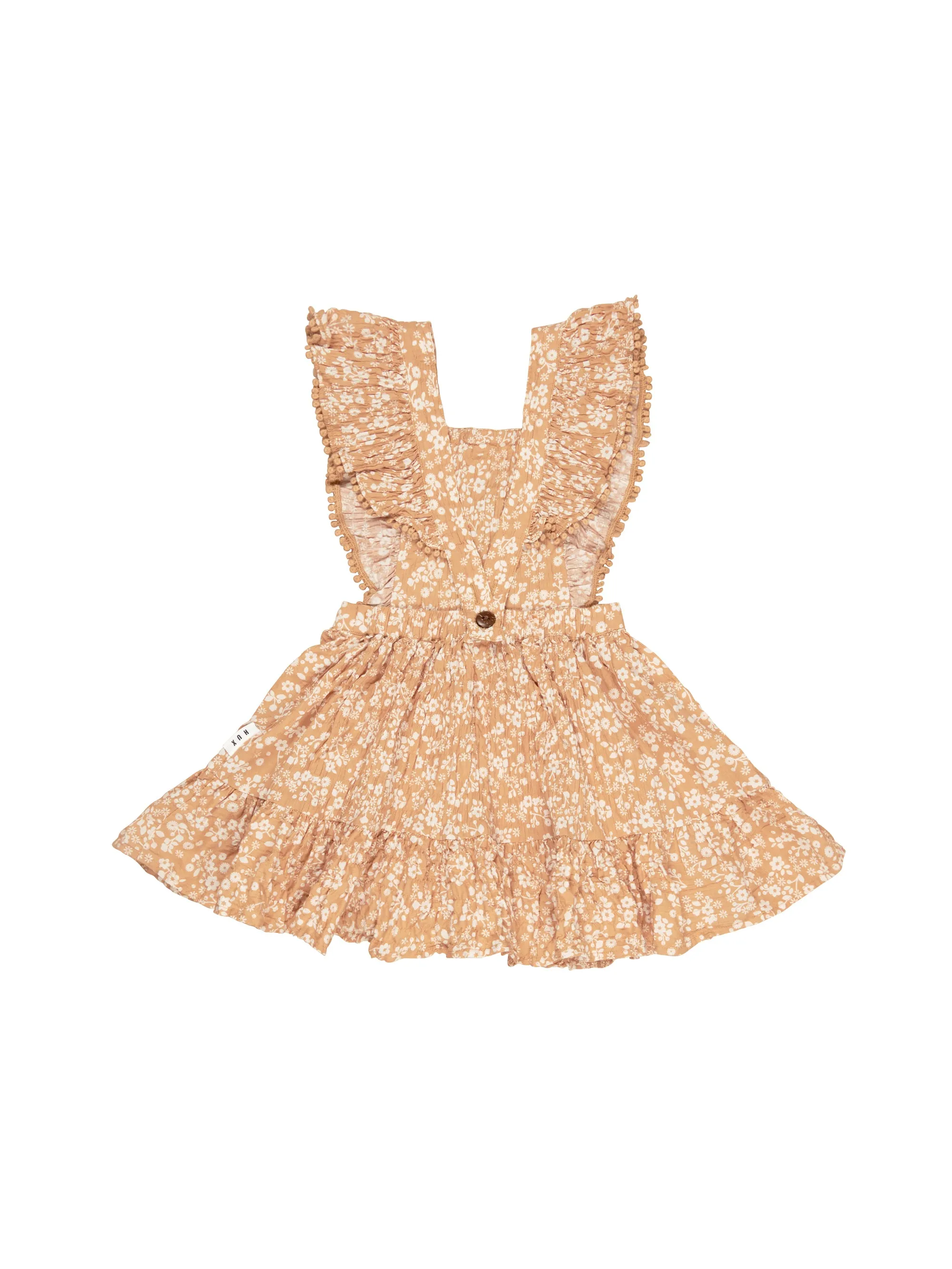 Huxbaby Floral Warm Glow Dress (Warm Glow)