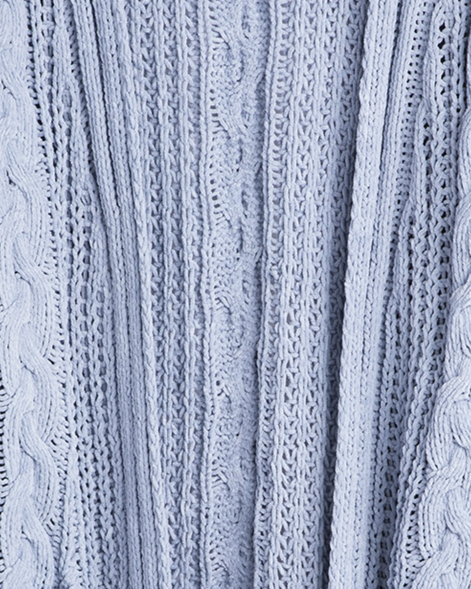 Julie Chenille Cardigan | Light Blue