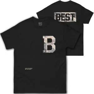 Letterman B BEST PAISLEY GEO GO DUMB classic tee
