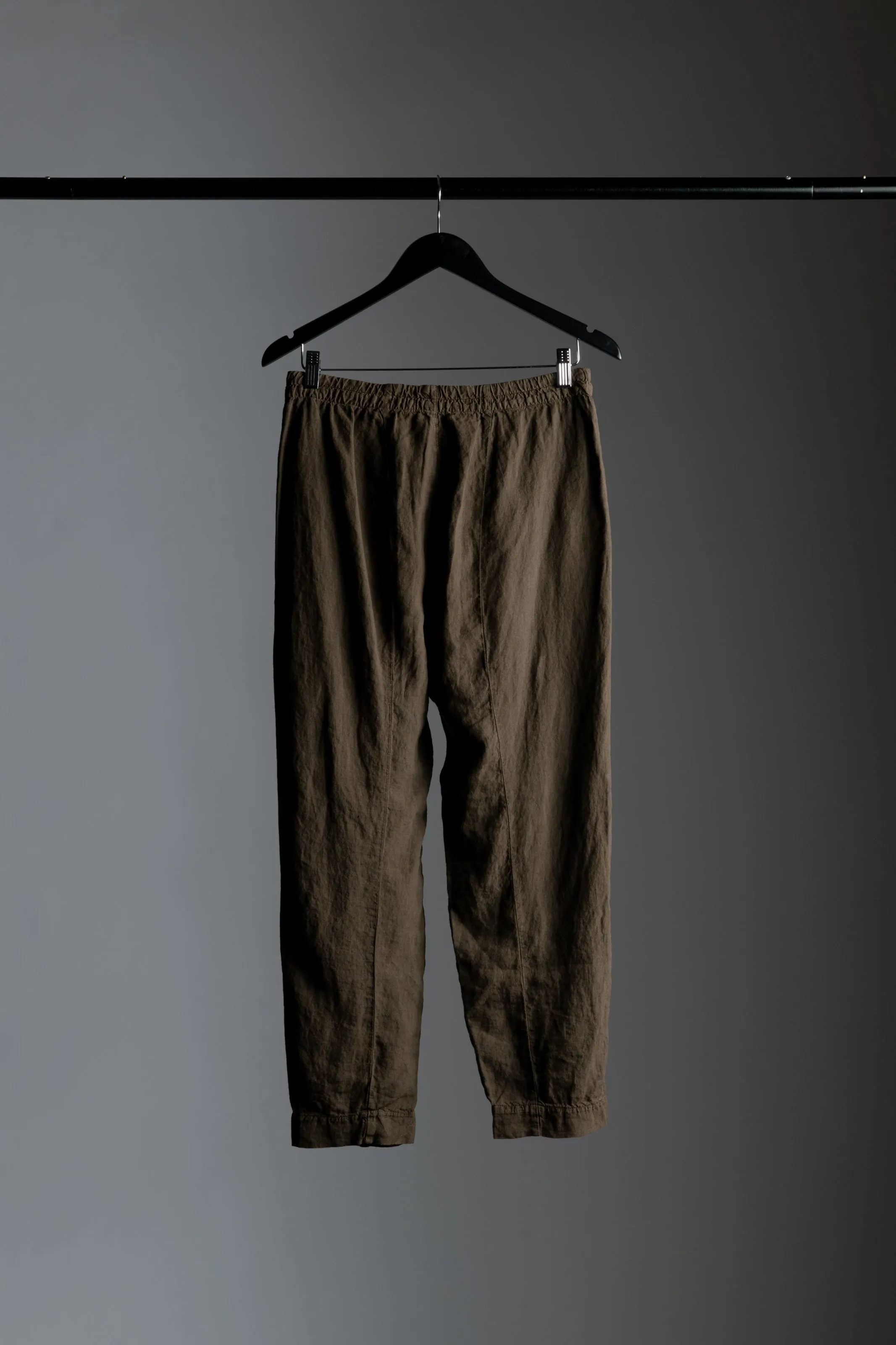 Linen Slim Pant Brown CFDTRWD132-06
