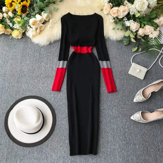 Long Knitted Dresse