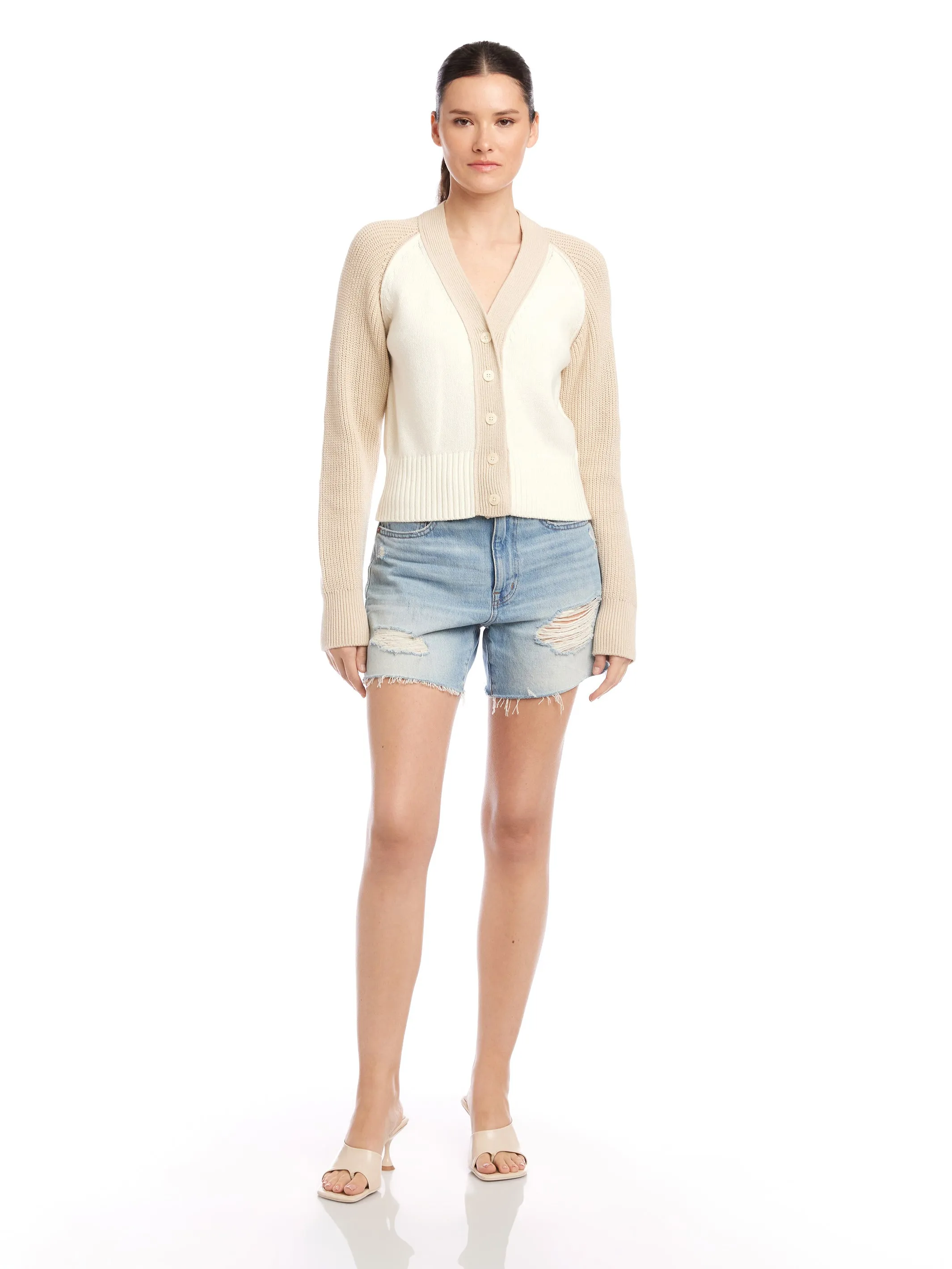 Marina Colorblock Cardigan