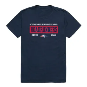 Metropolitan State University of Denver Roadrunners Established T-Shirt Tee