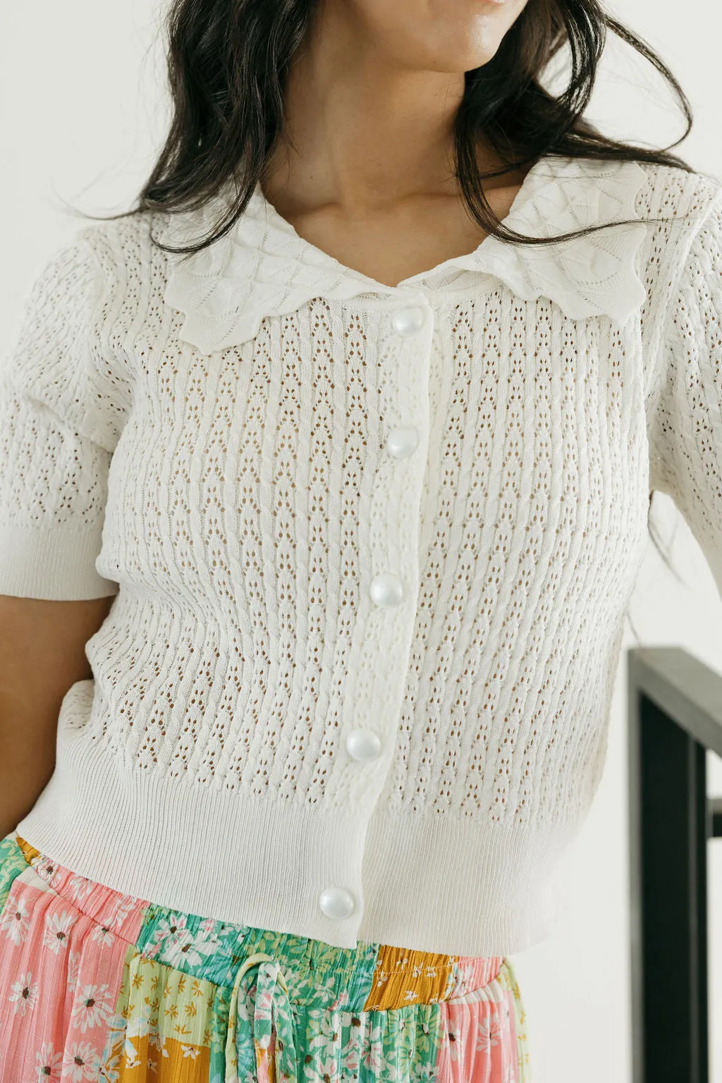 Pearle Cardigan-Off White