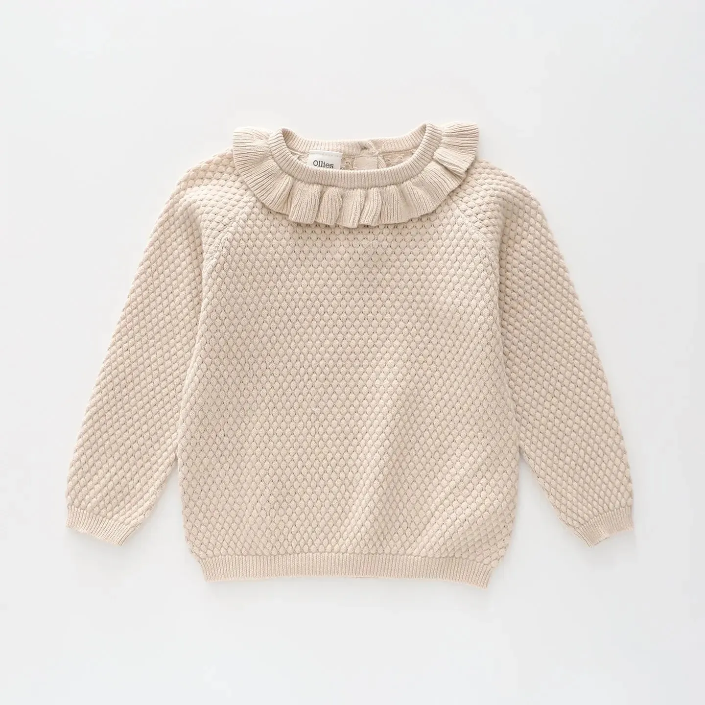 Ruffle Knit Pullover