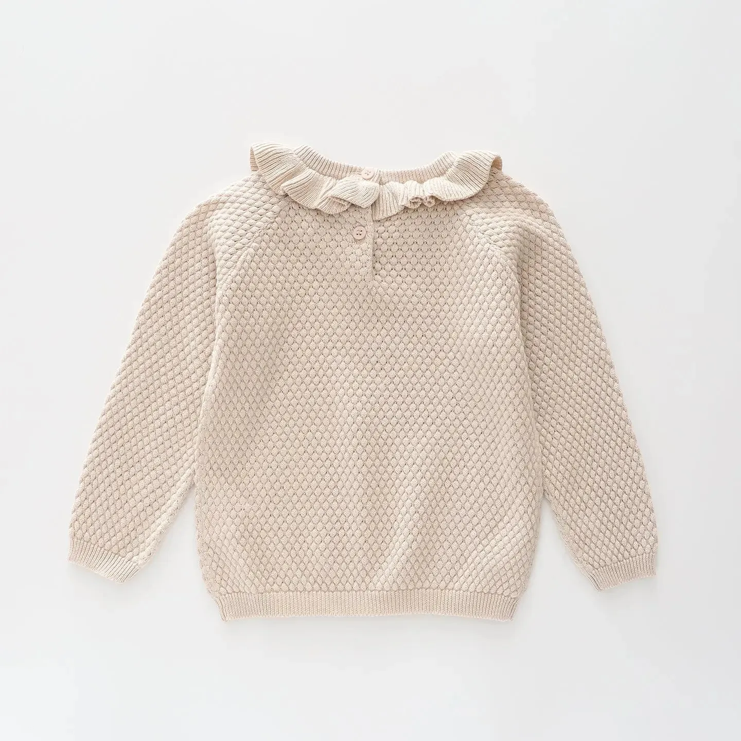 Ruffle Knit Pullover