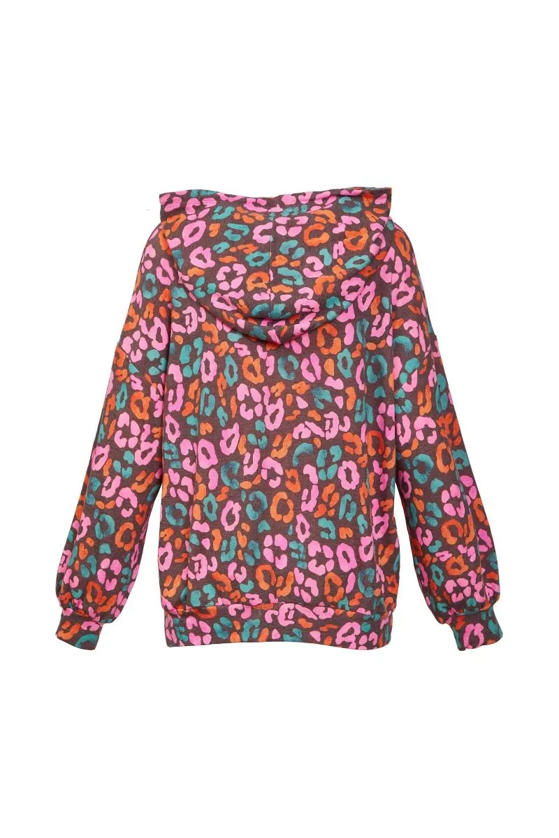 Sale $10! Mocha Multi Hoodie