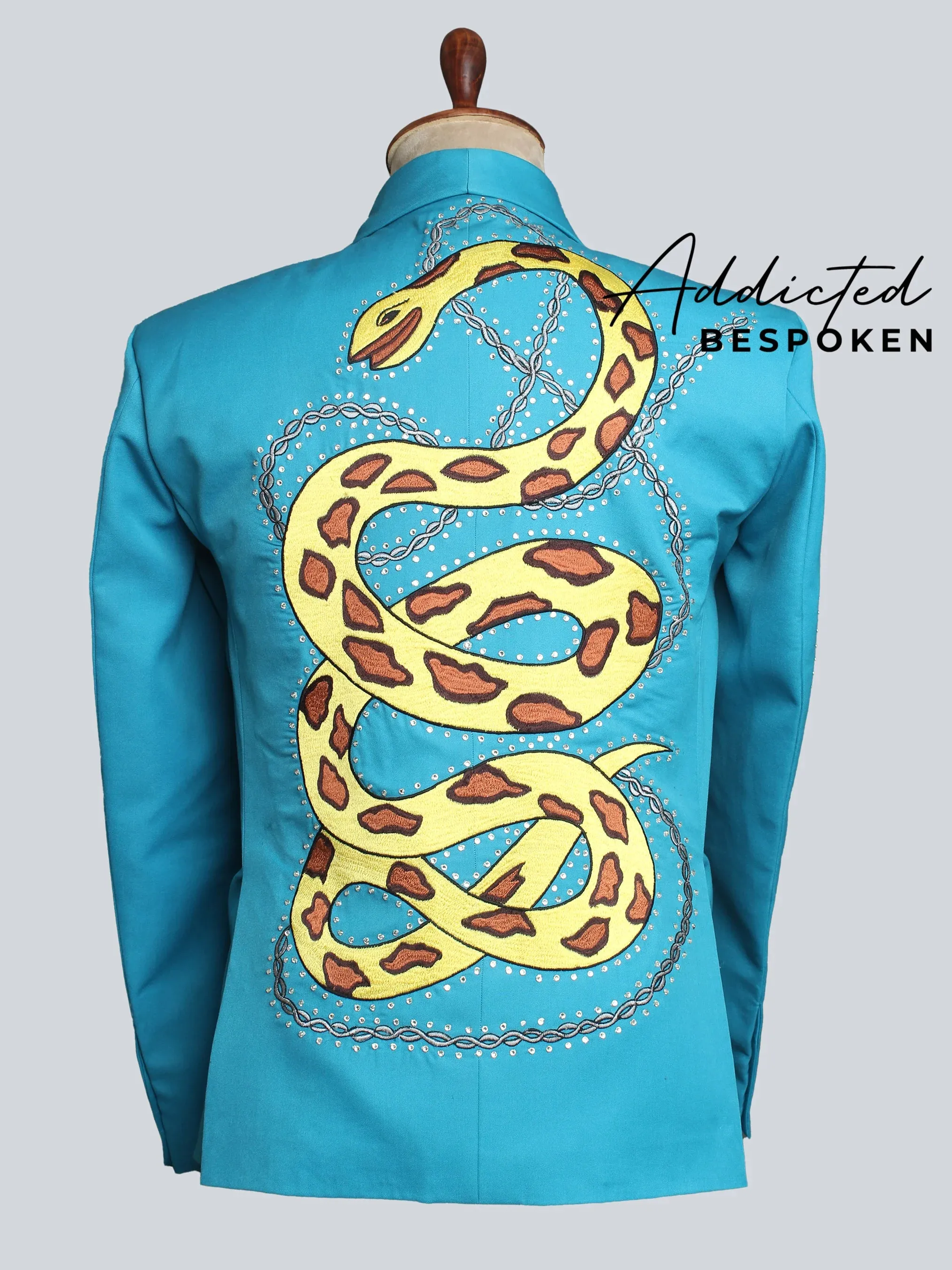 Serpentine Elegance Suit