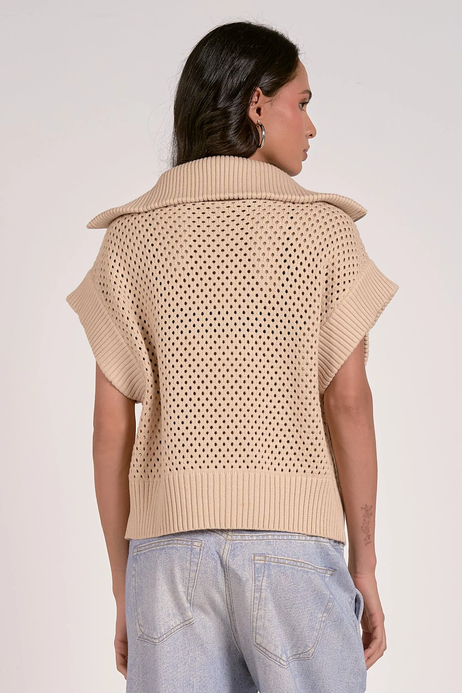 The Maisie Open Knit Sweater Vest
