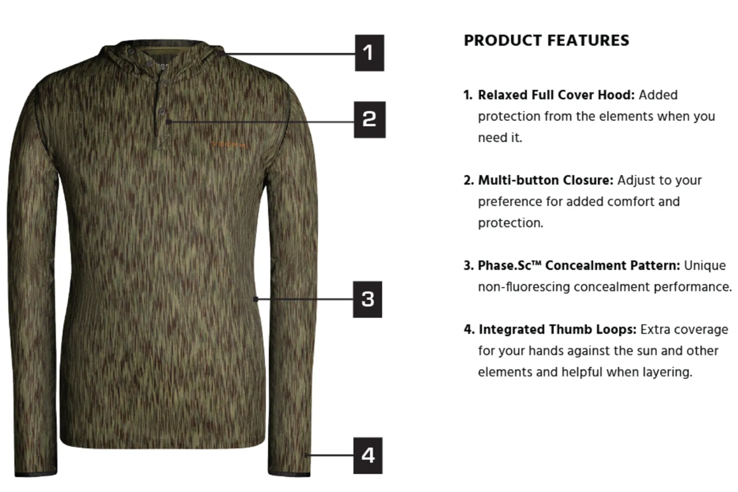 Voormi Men's Field Run Hoodie